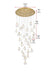 Elegant Lighting - 1012G42SG-11ST - LED Chandelier - Avery - Satin Gold