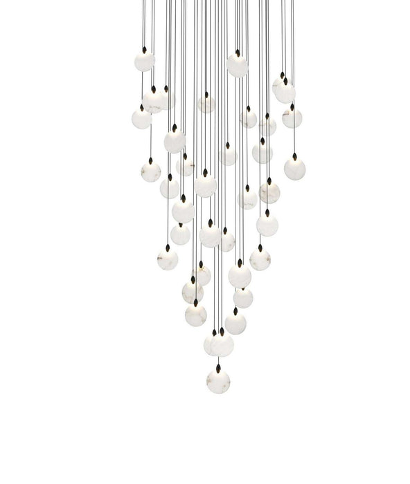 Elegant Lighting - 1012G48BK-11ST - LED Chandelier - Avery - Black