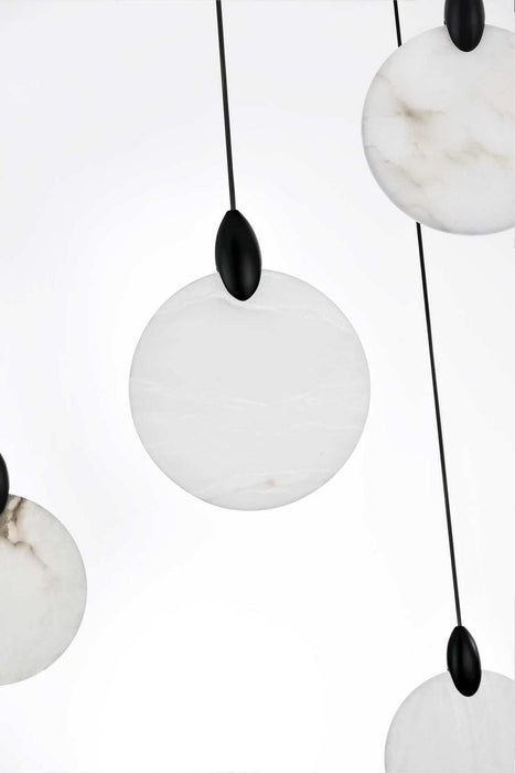 Elegant Lighting - 1012G48BK-11ST - LED Chandelier - Avery - Black