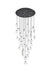Elegant Lighting - 1012G48BK-11ST - LED Chandelier - Avery - Black