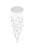 Elegant Lighting - 1012G48C-11ST - LED Chandelier - Avery - Chrome