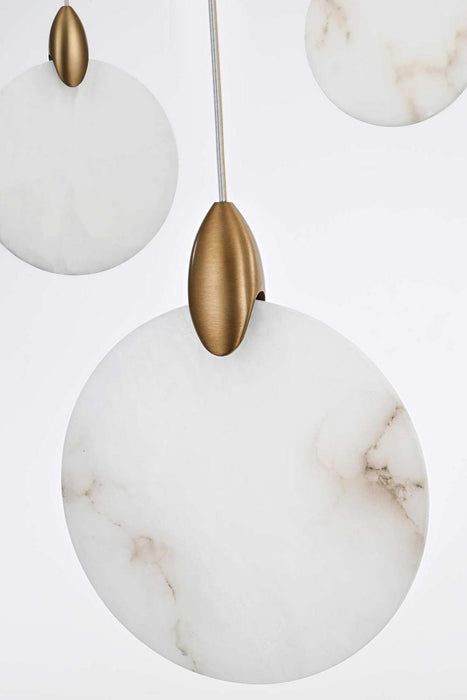 Elegant Lighting - 1012G48SG-11ST - LED Chandelier - Avery - Satin Gold