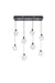Elegant Lighting - 1012D36BK-11ST - LED Pendant - Avery - Black