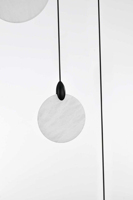 Elegant Lighting - 1012D36BK-11ST - LED Pendant - Avery - Black