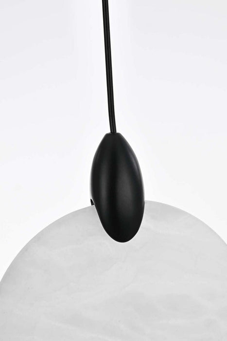 Elegant Lighting - 1012D36BK-11ST - LED Pendant - Avery - Black