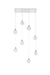 Elegant Lighting - 1012D36C-11ST - LED Pendant - Avery - Chrome