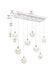 Elegant Lighting - 1012D36C-11ST - LED Pendant - Avery - Chrome
