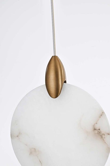 Elegant Lighting - 1012D36SG-11ST - LED Pendant - Avery - Satin Gold