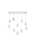 Elegant Lighting - 1012D42C-11ST - LED Pendant - Avery - Chrome