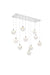 Elegant Lighting - 1012D42C-11ST - LED Pendant - Avery - Chrome