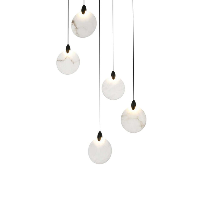 Elegant Lighting - 1012S16BK-11ST - LED Pendant - Avery - Black