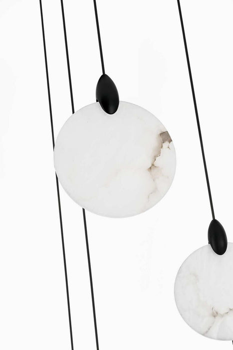 Elegant Lighting - 1012S16BK-11ST - LED Pendant - Avery - Black