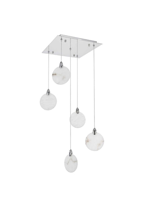 Elegant Lighting - 1012S16C-11ST - LED Pendant - Avery - Chrome