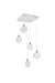Elegant Lighting - 1012S16C-11ST - LED Pendant - Avery - Chrome