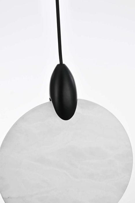 Elegant Lighting - 1012S20BK-11ST - LED Pendant - Avery - Black