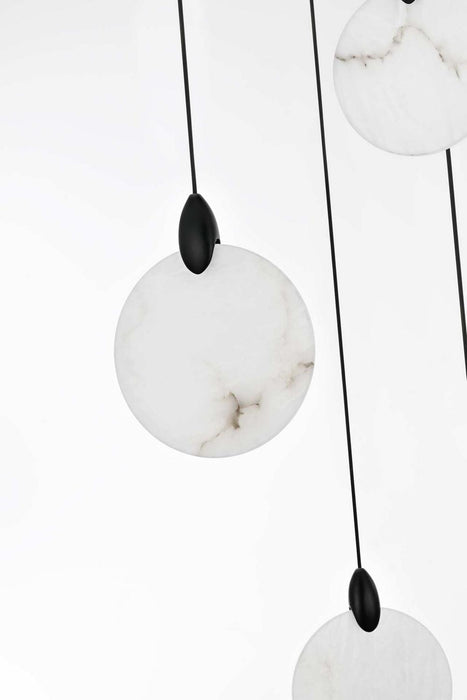 Elegant Lighting - 1012S20BK-11ST - LED Pendant - Avery - Black