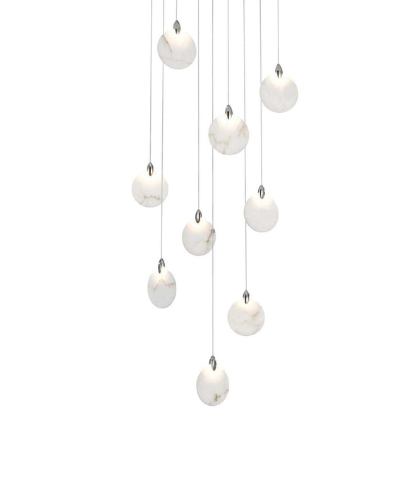 Elegant Lighting - 1012S20C-11ST - LED Pendant - Avery - Chrome