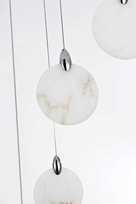 Elegant Lighting - 1012S20C-11ST - LED Pendant - Avery - Chrome