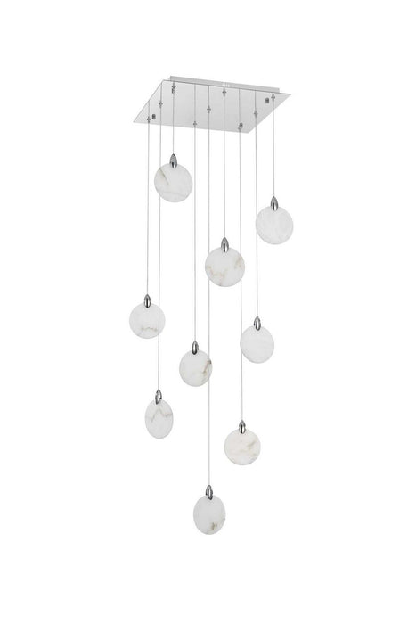 Elegant Lighting - 1012S20C-11ST - LED Pendant - Avery - Chrome