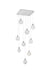 Elegant Lighting - 1012S20C-11ST - LED Pendant - Avery - Chrome