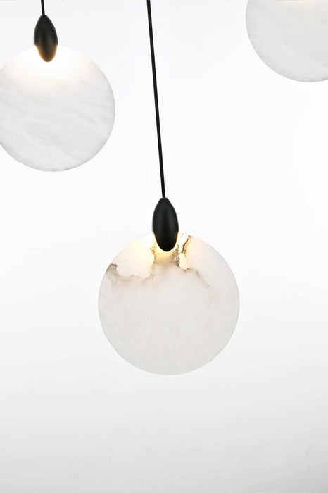 Elegant Lighting - 1012S26BK-11ST - LED Pendant - Avery - Black