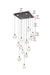 Elegant Lighting - 1012S26BK-11ST - LED Pendant - Avery - Black
