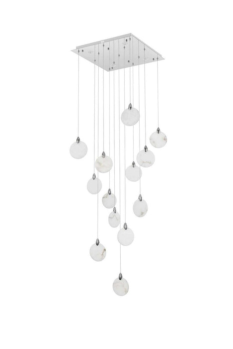 Elegant Lighting - 1012S26C-11ST - LED Pendant - Avery - Chrome