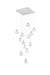 Elegant Lighting - 1012S26C-11ST - LED Pendant - Avery - Chrome