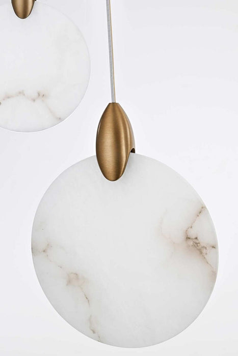 Elegant Lighting - 1012S26SG-11ST - LED Pendant - Avery - Satin Gold