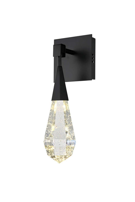 Elegant Lighting - 1013W5BK-02CR - LED Wall Sconce - Amora - Black