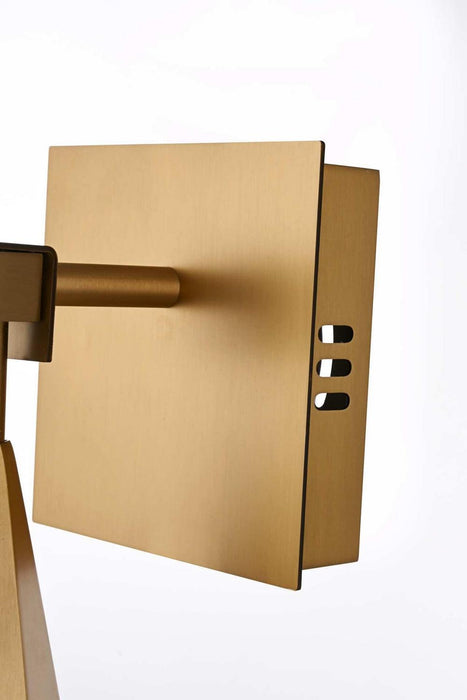 Elegant Lighting - 1013W5SG-02CR - LED Wall Sconce - Amora - Satin Gold
