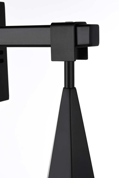 Elegant Lighting - 1013W20BK-02CR - LED Wall Sconce - Amora - Black
