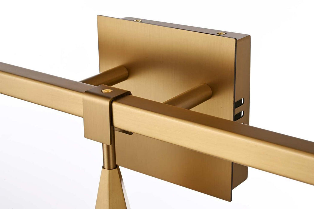 Elegant Lighting - 1013W20SG-02CR - LED Wall Sconce - Amora - Satin Gold