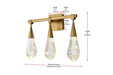 Elegant Lighting - 1013W20SG-02CR - LED Wall Sconce - Amora - Satin Gold