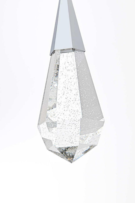 Elegant Lighting - 1013D5C-02CR - LED Pendant - Amora - Chrome