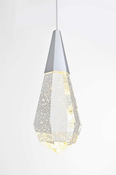 Elegant Lighting - 1013D5C-02CR - LED Pendant - Amora - Chrome