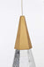 Elegant Lighting - 1013D5SG-02CR - LED Pendant - Amora - Satin Gold