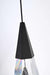 Elegant Lighting - 1013D12BK-02CR - LED Pendant - Amora - Black