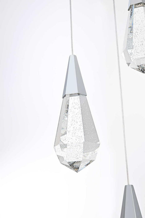 Elegant Lighting - 1013D12C-02CR - LED Pendant - Amora - Chrome
