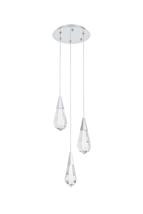 Elegant Lighting - 1013D12C-02CR - LED Pendant - Amora - Chrome