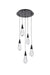 Elegant Lighting - 1013D16BK-02CR - LED Pendant - Amora - Black