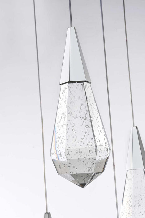 Elegant Lighting - 1013D16C-02CR - LED Pendant - Amora - Chrome