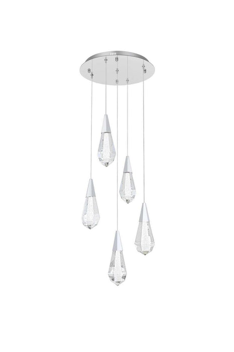 Elegant Lighting - 1013D16C-02CR - LED Pendant - Amora - Chrome