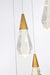 Elegant Lighting - 1013D16SG-02CR - LED Pendant - Amora - Satin Gold