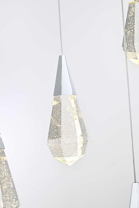 Elegant Lighting - 1013D20C-02CR - LED Pendant - Amora - Chrome