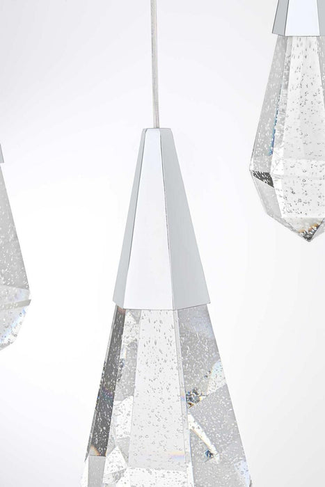 Elegant Lighting - 1013D20C-02CR - LED Pendant - Amora - Chrome
