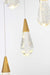 Elegant Lighting - 1013D20SG-02CR - LED Pendant - Amora - Satin Gold