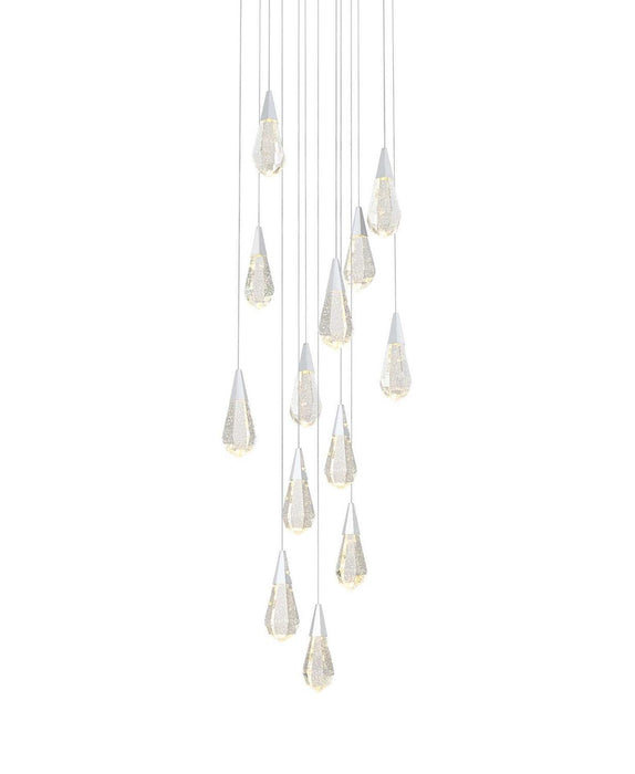 Elegant Lighting - 1013D24C-02CR - LED Pendant - Amora - Chrome