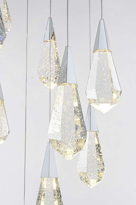 Elegant Lighting - 1013D24C-02CR - LED Pendant - Amora - Chrome