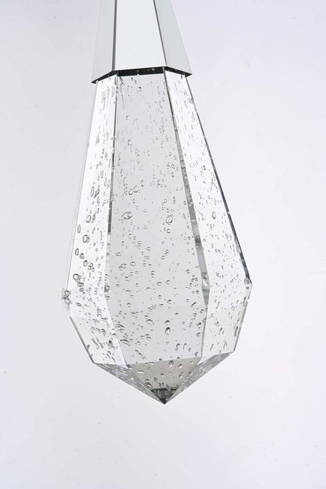 Elegant Lighting - 1013D24C-02CR - LED Pendant - Amora - Chrome